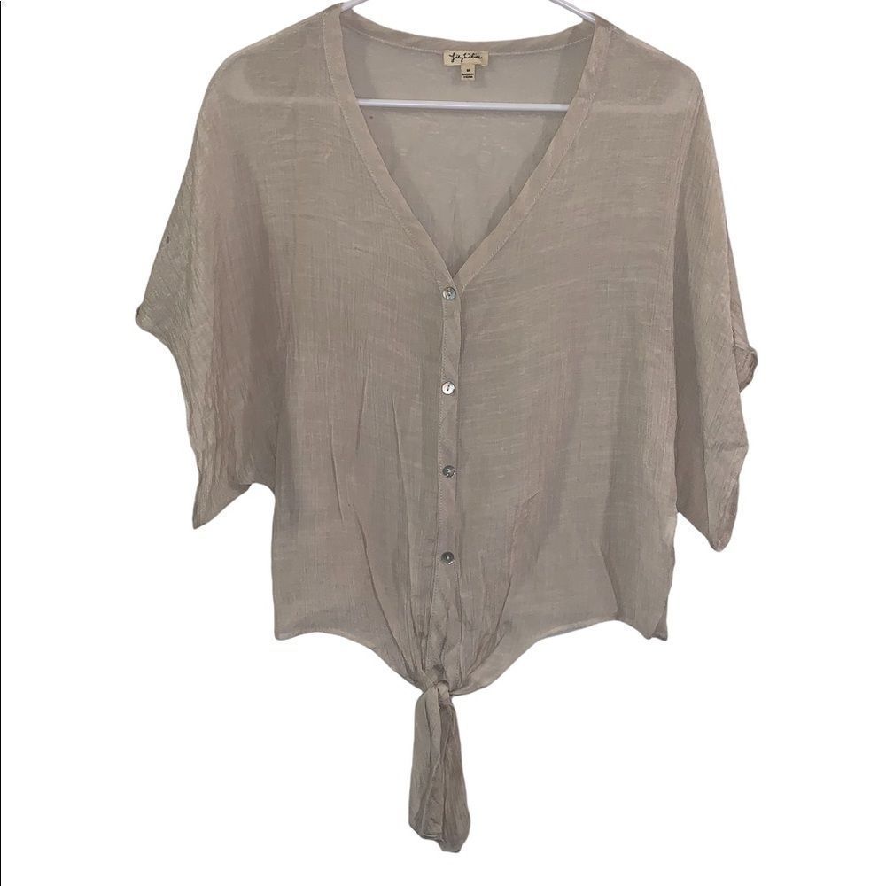 Beige croptop